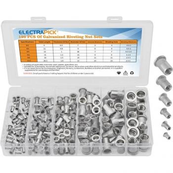 Conjunto M3‑M10 Tuercas Inserción