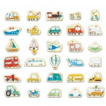 Hape Set di Veicoli Magnetici (1 pezzo)