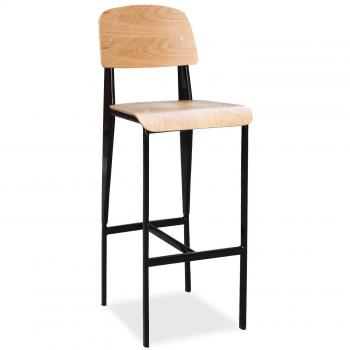 Demiro Sgabello Duo Lo+DeModa – Metallo Nera