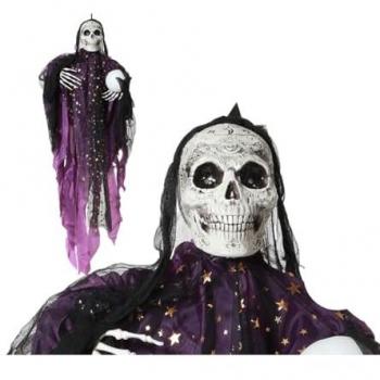 Skelett-Wahrsagerin von ATOSA – 180 cm, leuchtend und klingend