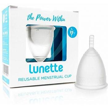 Lunacopine transparente, coupe pour les règles, taille 2