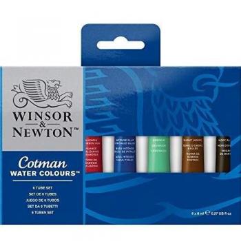 Set de acuarelas en tubo Cotman