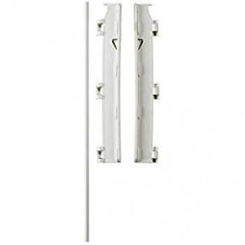 Baby Dan Fixations Murales pour Parc Enfant Blanc