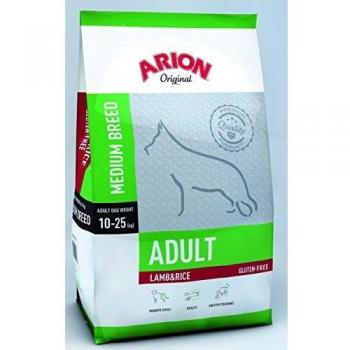 Arion Comida para Perros Adultos Cordero y Arroz 12 Kg