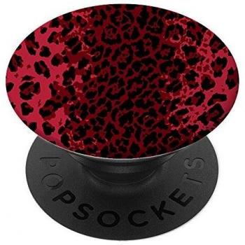 Supporto universale espandibile PopSocket PopGrip Richmond & Finch, impugnatura con piano di sostituzione Leopardo Rosso