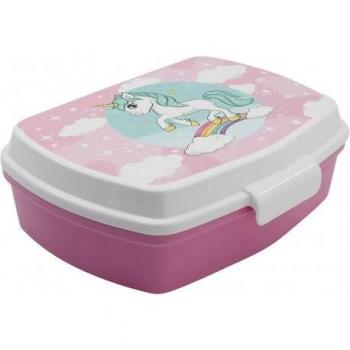 Sandwichera Fiambrera Unicornio Unicorn Arcoíris Lonchera