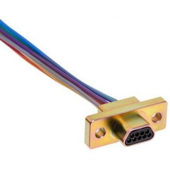 Conector D-sub Macho para Panel 250V