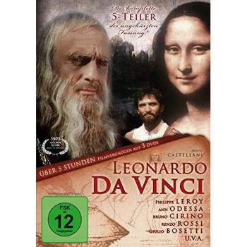 Coffret de 3 DVD de Leonardo Da Vinci par Renato Castellani