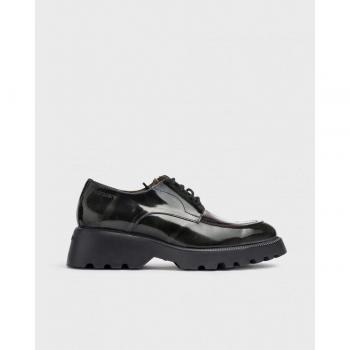 Wonders Blucher Mujer Piel Cordones