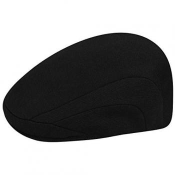 Kangol Black M Beret – Elegant Tropical Polyester