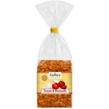 Dr. Karg Tomate Mozzarella Knäckebrot, 5 x 200 g Beutel