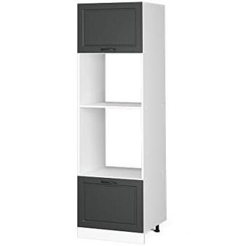 R-Line Micro‑ondes – Blanc/Anthracite 60 cm