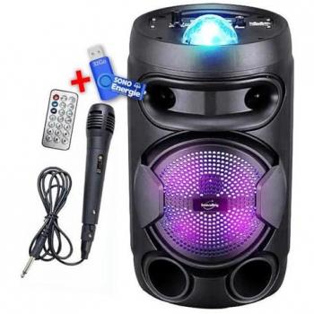 Enceinte karaoké mobile
