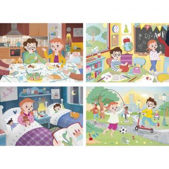 Clementoni 21306 – Set di puzzle a incastro “Stelle e Notti”