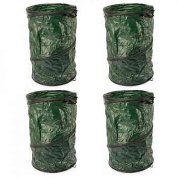 Tri-Vert 4‑Pack – Sac 120 L, Pliable, Poignées, Compost