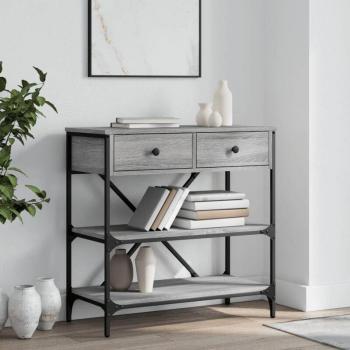 Meuble Console Sonoma Gris