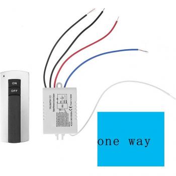 220V Multi-Channel Wireless Light Switch Remote Control Kit