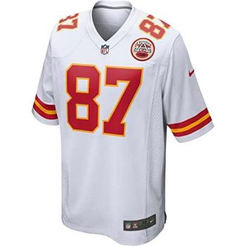 NFL 2024 Men's Game Day Road Jersey – No. 87 Kelce Kanchi White