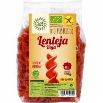 Fusilli de Lenteja Roja Bio 250g Sol Natural