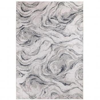 Gris Viskose Novatrend Tapis salon 120x170