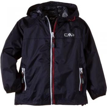 CMP Youth Waterproof Hooded Rain Jacket