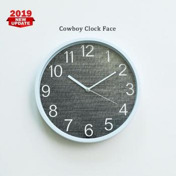 Silent Quartz Digital Wall Clock