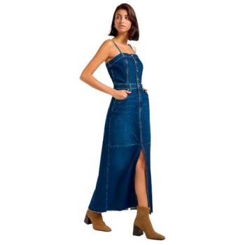 Vestido Vaquero Lee de Talla Grande con Tirantes