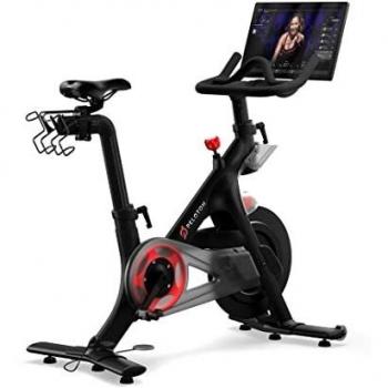 Peloton Classic Indoor Bike – 22″ HD Touchscreen, Black