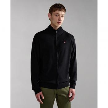 Black Damavand XL Cardigan – Napapijri Men’s