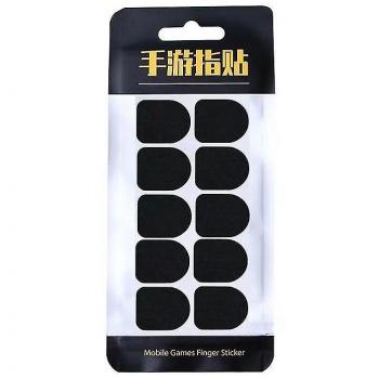 Adhésifs doigts 10x – Écran tactile complet, carbone, anti-sueur
