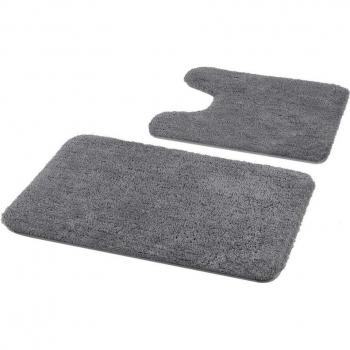 Soft Shaggy Bath Rug Set