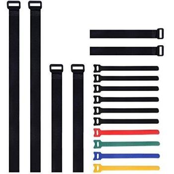 FlexLock 16‑Piece Hook‑Loop and Cable Ties