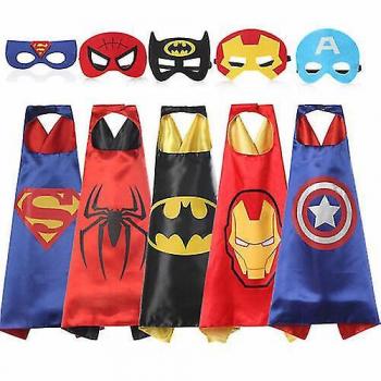 Cape de Cosplay Superman avec Masque