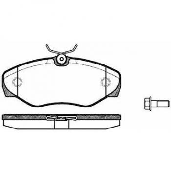 ROADHOUSE 2834.10 Brake Pad Replacement Set