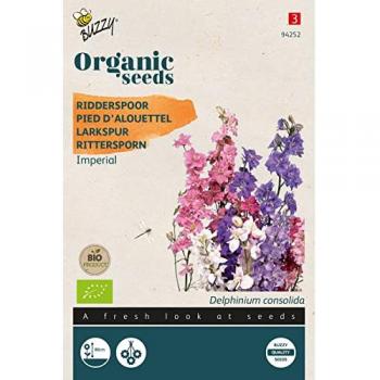 Buzzy Seeds® Organic Larkspur