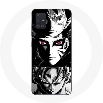 Black and White Anime Case for Samsung Galaxy A51