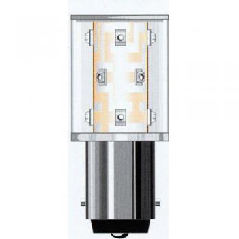 Indicateur LED Vert Ba15d 6500 mL – 24 V (AC/DC)
