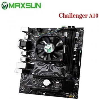 Placa madre MAXSUN A10 Quad Core con CPU AMD RX452BB