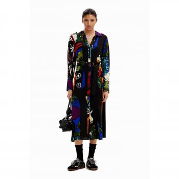 Robe femme Desigual Dream Lacroix Noir EU M
