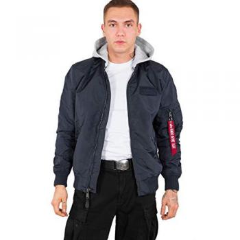 Alpha Industries Bomberjacke mit Kapuze MA-1 TT