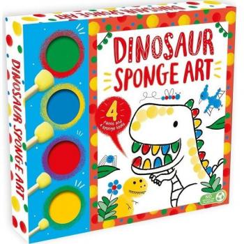DINOSAUR SPONGE ART