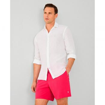 Icon Solid Fuchsia Swim Shorts for Men XL