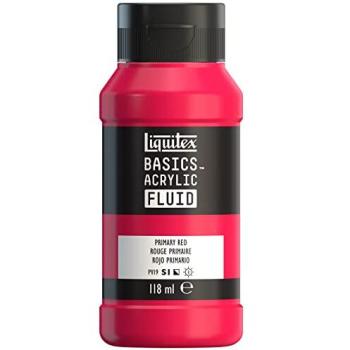 Acrylique Fluide Rouge Prim. 415 (Liquitex) – Basics 118 ml