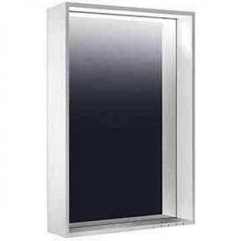 Keuco X-Line Lichtspiegel mit Spiegelheizung, 650x700x105mm