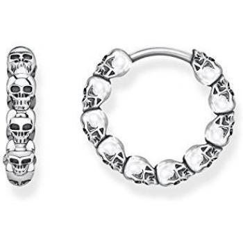 Pendientes de calaveras en plata Thomas Sabo