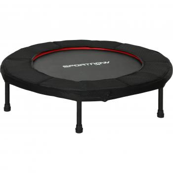 Cama Élastique SPORTNOW Trampoline Fitness Rouge