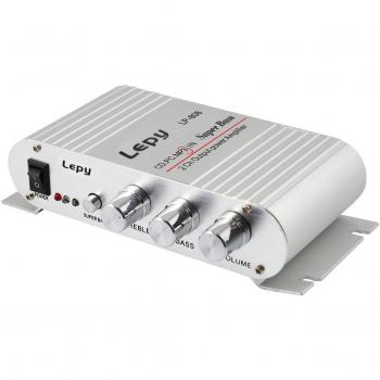 LEP 808 Portable Stereo Amp for Car, Moto, MP4, iPod