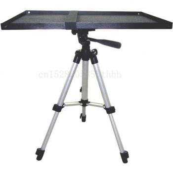 Trépied avec plateau réglable pour projecteur et ordinateur portable