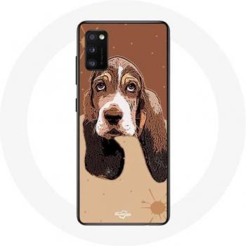Coque Oppo A16 Basset Hound Amoureux des Chiens