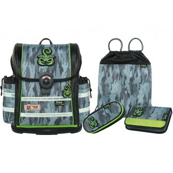 Schulranzen McNeill 4‑TLG Ergo Light 912 S – Limited Edition, 18,5 l, Fashion‑Line Polyester